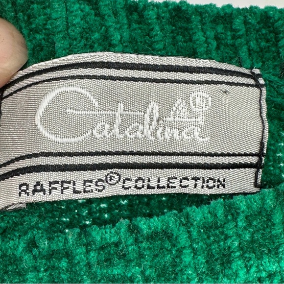 Women’s Vintage Medium Colorful‎ Holiday Sweater Ugly Christmas Chenille - Picture 6 of 7